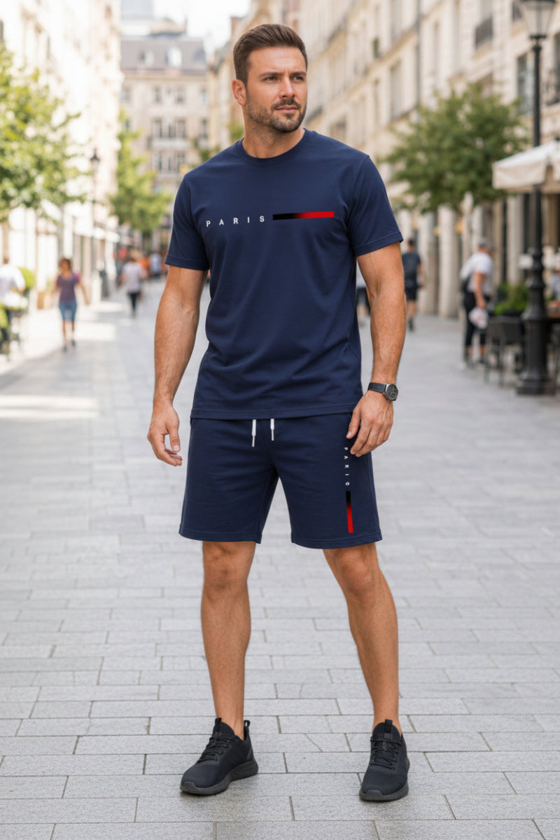 Pánský dvoudílný set pro volný čas a sportovní oblečení