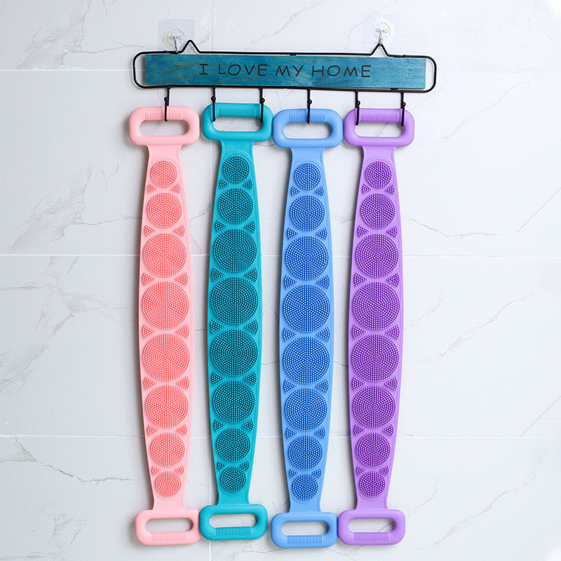 🛁 Extra dlouhý silikonový kartáč na záda – čistí, masíruje a stará se! ✨💙