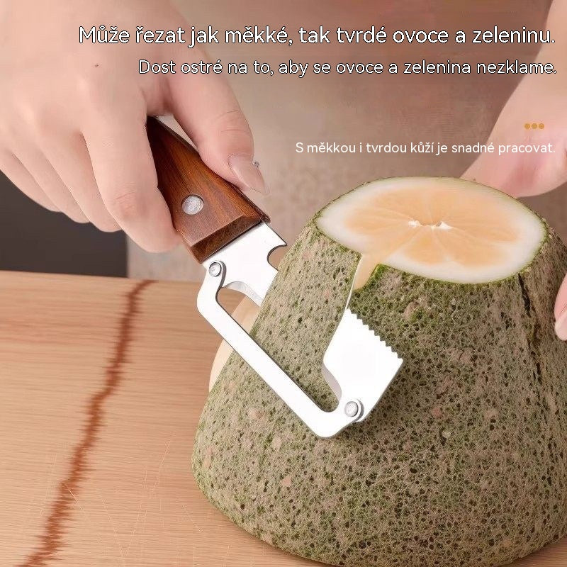 Kupte jeden, druhý dostanete zdarma!Multifunkční škrabka z nerezové oceli