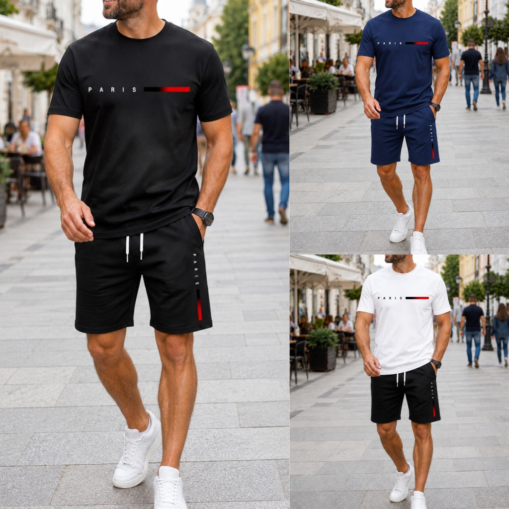 Pánský dvoudílný set pro volný čas a sportovní oblečení