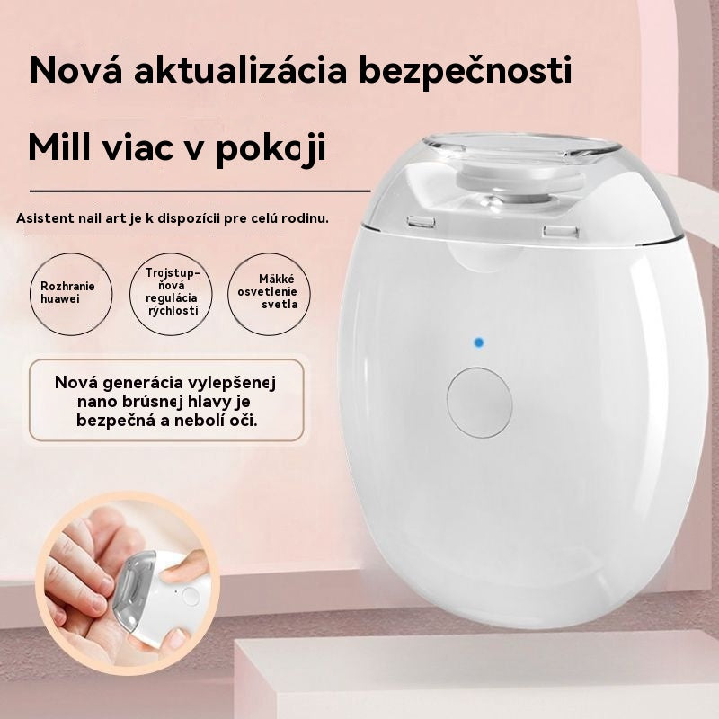 Elektrický automatický pilník na nehty