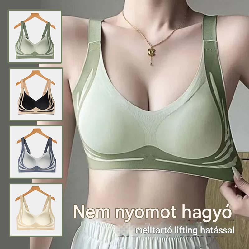 😍【2 csomag】Női egyrészes vezeték nélküli melltartó❤️【40-85kg】