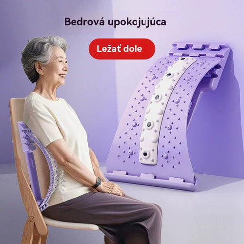 Lumbální relaxační strečink - Korekce páteře, masážní přístroj na hrbatá záda