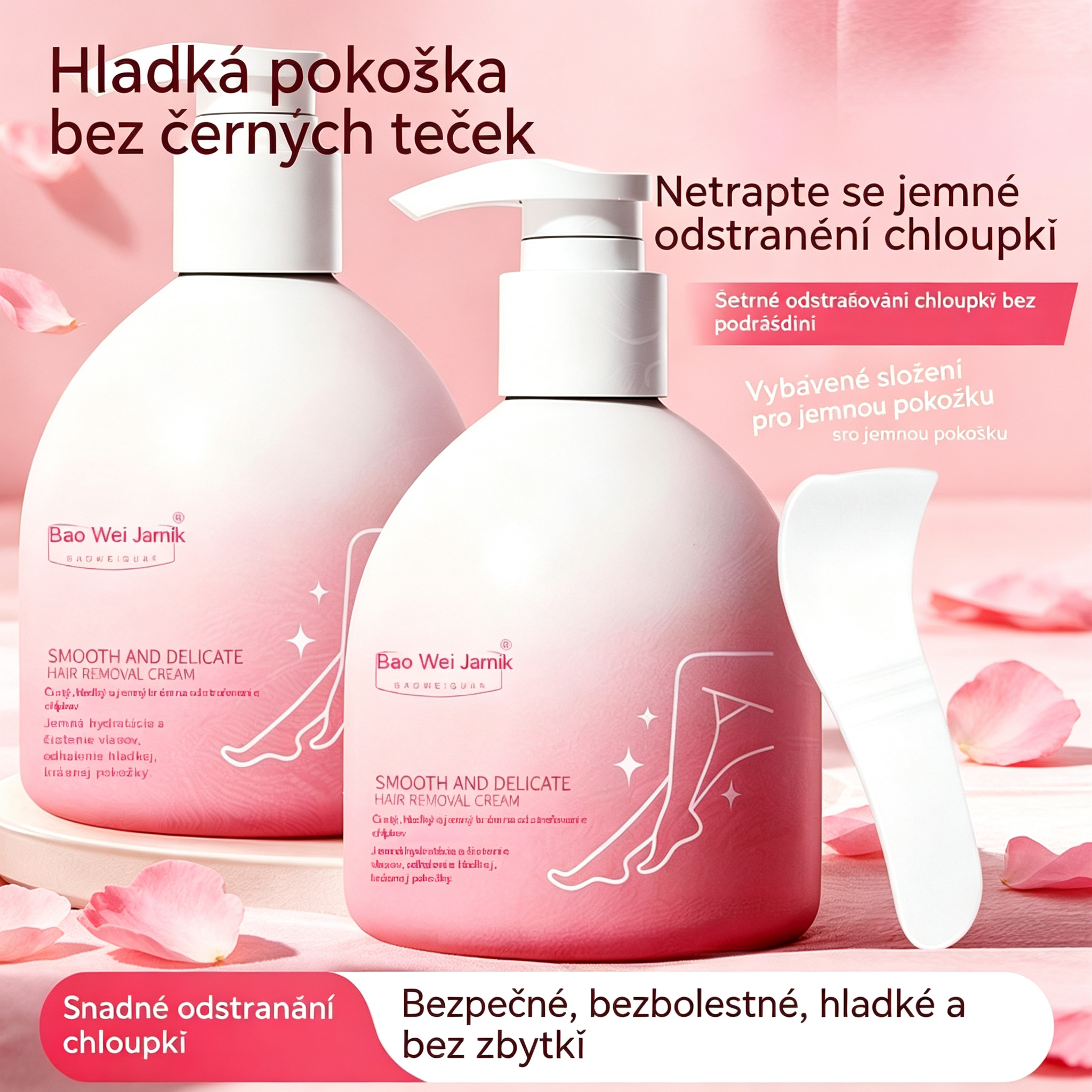 ✨Jemná a k pokožce šetrná sada na odstraňování chloupků | Časově omezená nabídka🎁